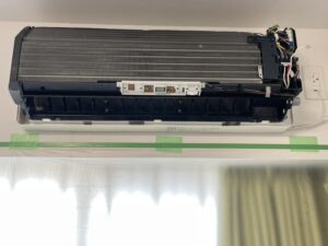 名古屋市熱田区での作業写真:洗い流した汚れ