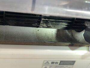 名古屋市千種区での作業写真:カバーを外したところ