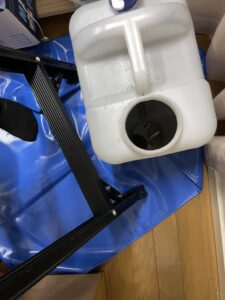 名古屋市東区での作業写真：カバーを外したところ