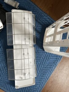 名古屋市東区での作業写真：洗い流した汚れ