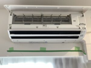 名古屋市名東区での作業写真:カバーを外したところ