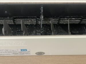 名古屋市港区での作業写真:洗い流した汚れ