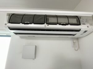 名古屋市中村区での作業写真:カバーを外したところ