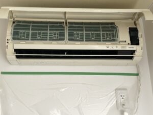 名古屋市中村区での作業写真:カバーを外したところ