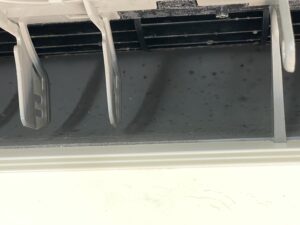 名古屋市天白区での作業写真：内部の汚れ（施工前）